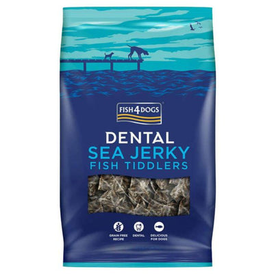 Fish 4 Dogs Dental Sea Jerky Fish Tiddlers 115g - Valuepet.ie