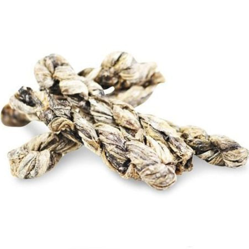 Fish 4 Dogs Dental Sea Jerky Twists 100g - Valuepet.ie