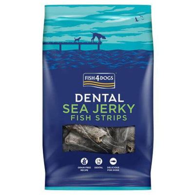 Fish 4 Dogs Dental Sea Jerky Fish Strips 500g - Valuepet.ie