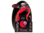 Flexi 5m Classic Cord Small Red
