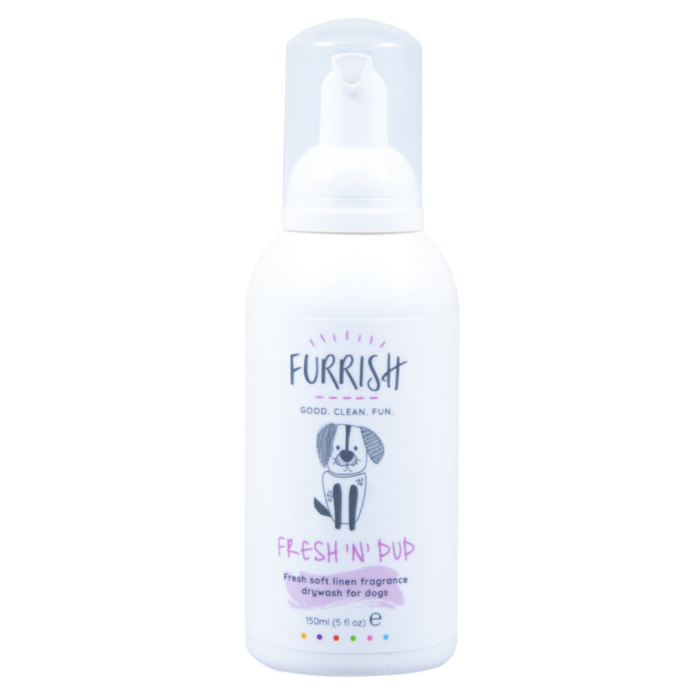 Furrish Fresh 'N' Pup Drywash 150ml - Valuepet.ie