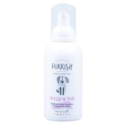 Furrish Fresh 'N' Pup Drywash 150ml - Valuepet.ie