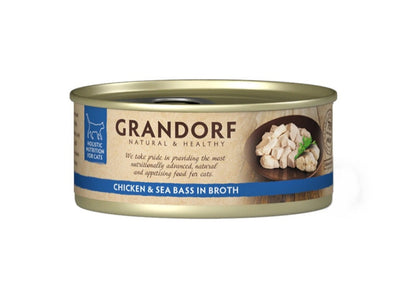 Grandorf Chicken Breast and Seabass 70g