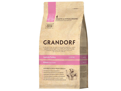 Grandorf Lamb and Turkey Kitten Food