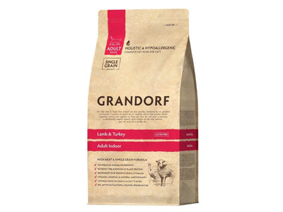 Grandorf Indoor Cat Lamb and Turkey 8kg