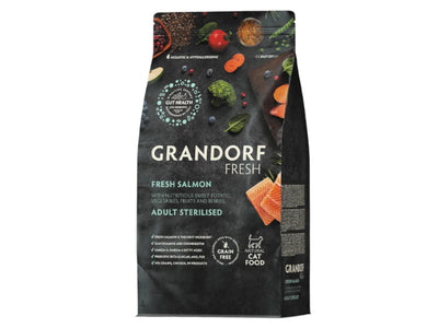 Grandorf Grain Free Fresh Salmon For Sterilized Cats