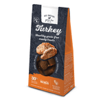 Go Native Turkey grain free dog treats 100g pack, front
