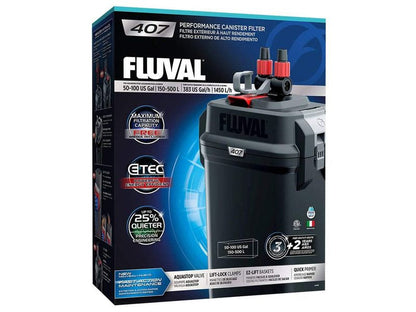 Fluval 407 External Canister Filter – Up to 500L - Valuepet.ie