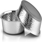 Non-Slip Hammered rubber Bowl for Dog Food
