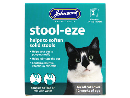 Johnsons Stool-eze for Cats - Valuepet.ie