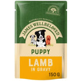 James Wellbeloved Puppy Lamb Wet Dog Food Pouch 150g