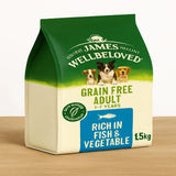J Wellbeloved Adult Fish & Vegetable – 1.5kg