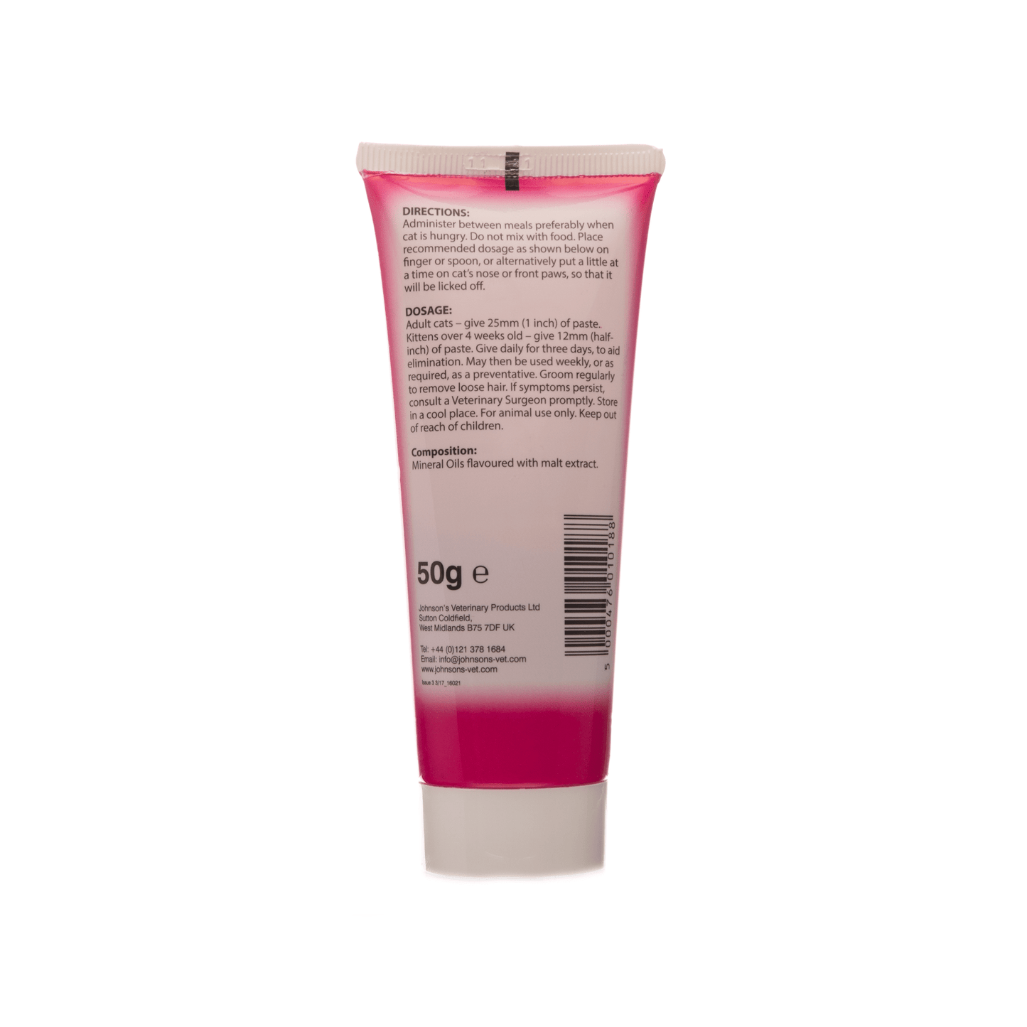 hairball paste instructions
