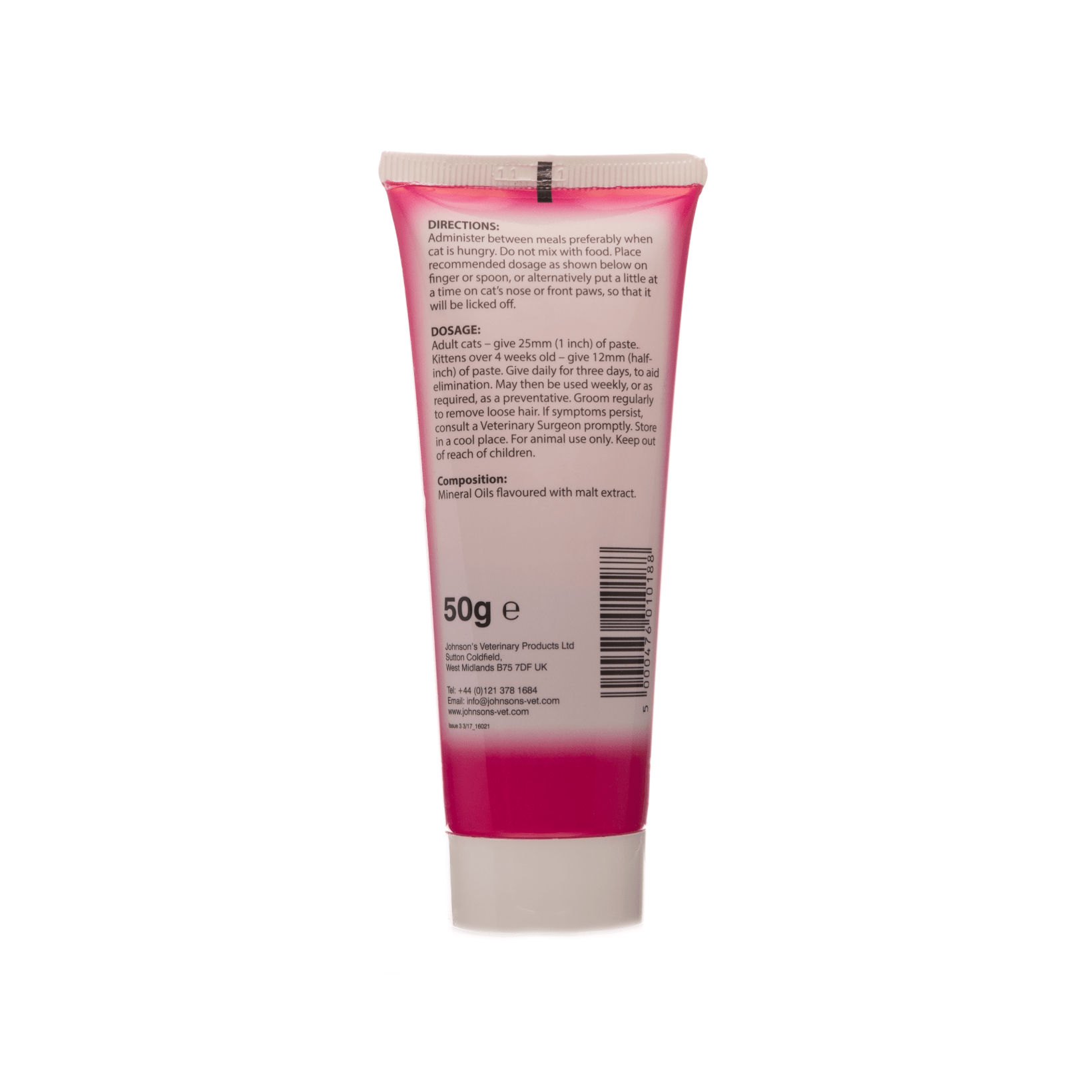 hairball paste instructions