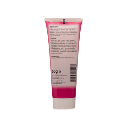 hairball paste instructions