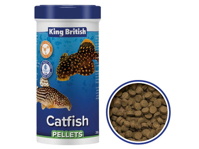 King British Catfish Pellets 200G - Valuepet.ie