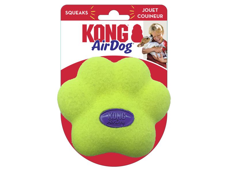 KONG  Air Dog Squeaker Paw Medium - Valuepet.ie