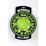 Kiwi Walker Lets Play Octopus Latex Dog Toy - PetWorld
