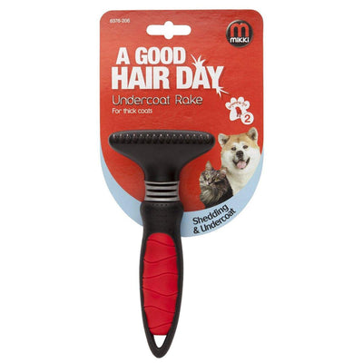 Mikki Undercoat Rake for Thick Coats - Valuepet.ie