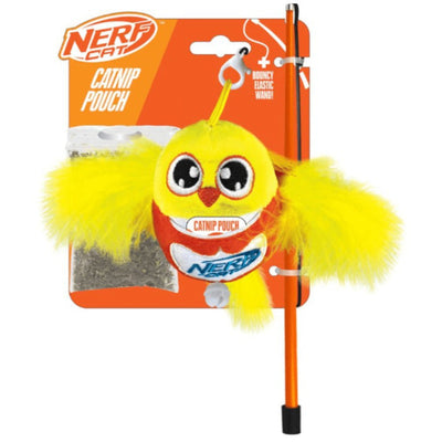 Nerf Cat toy Bird With Bell Teaser - Valuepet.ie