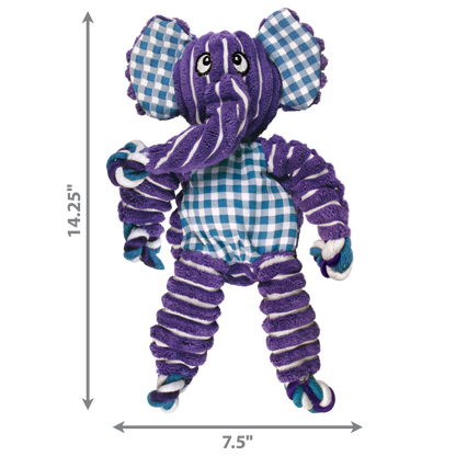 KONG  Floppy Knots Elephant - Valuepet.ie