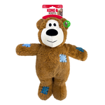KONG Wild Knots Bear Plush Dog Toy, Assorted Colours