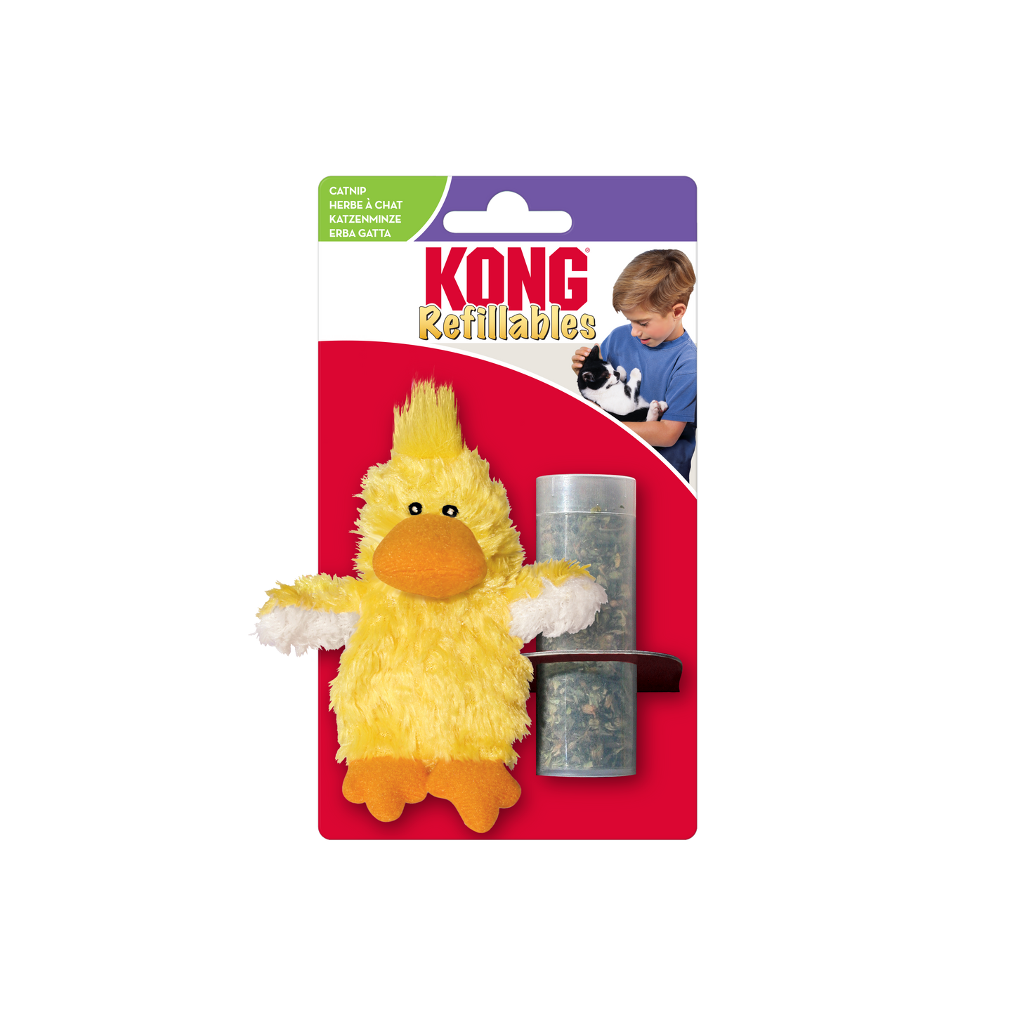 KONG Refillables Duckie - Valuepet.ie