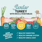 Naturo Senior Turkey Rice & Veg Wet Dog Pouches
