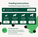 YuMOVE One-A-Day Bites feeding instructions by dog weight