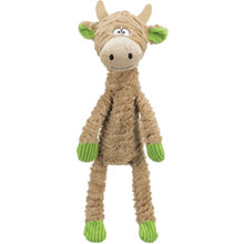 Cow, plush/rope, 50 cm - Valuepet.ie