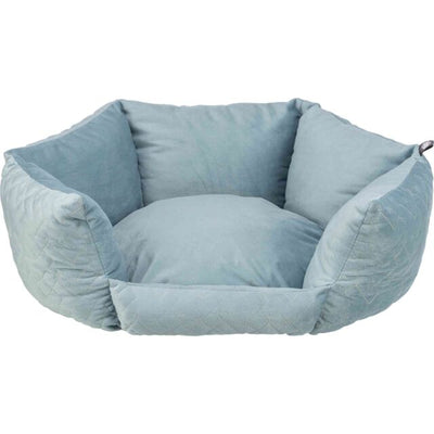 Natalya Round Pet Bed 50cm – Ice Blue - Valuepet.ie