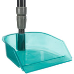 Close up of the Trixie dustpan head with long handle