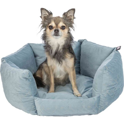 Natalya Round Pet Bed 50cm – Ice Blue - Valuepet.ie