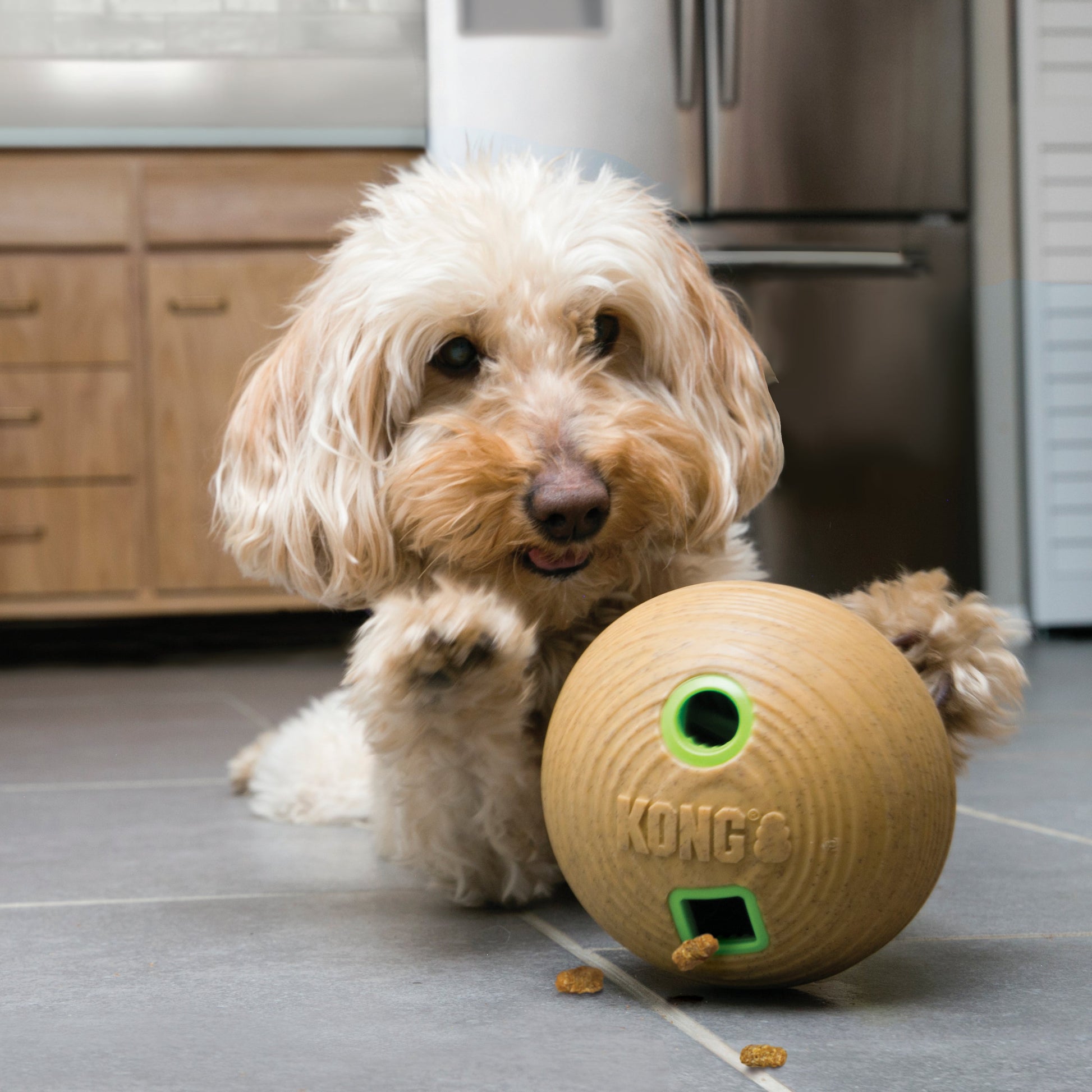KONG  Bamboo Feeder Ball Medium - Valuepet.ie