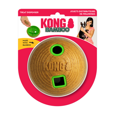 KONG  Bamboo Feeder Ball Medium - Valuepet.ie