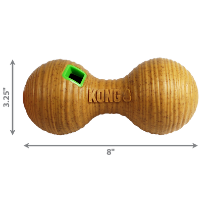 KONG  Bamboo Feeder Dumbell Medium - Valuepet.ie