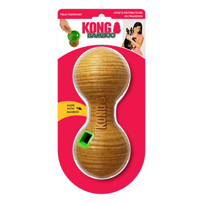 KONG  Bamboo Feeder Dumbell Medium - Valuepet.ie