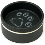 Ceramic dog bowl