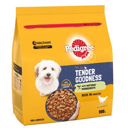 Pedigree Tender Goodness Small Dog food Poultry 2.6kg - PetWorld