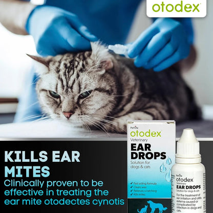 Otodex Eardrops 14ml - Valuepet.ie