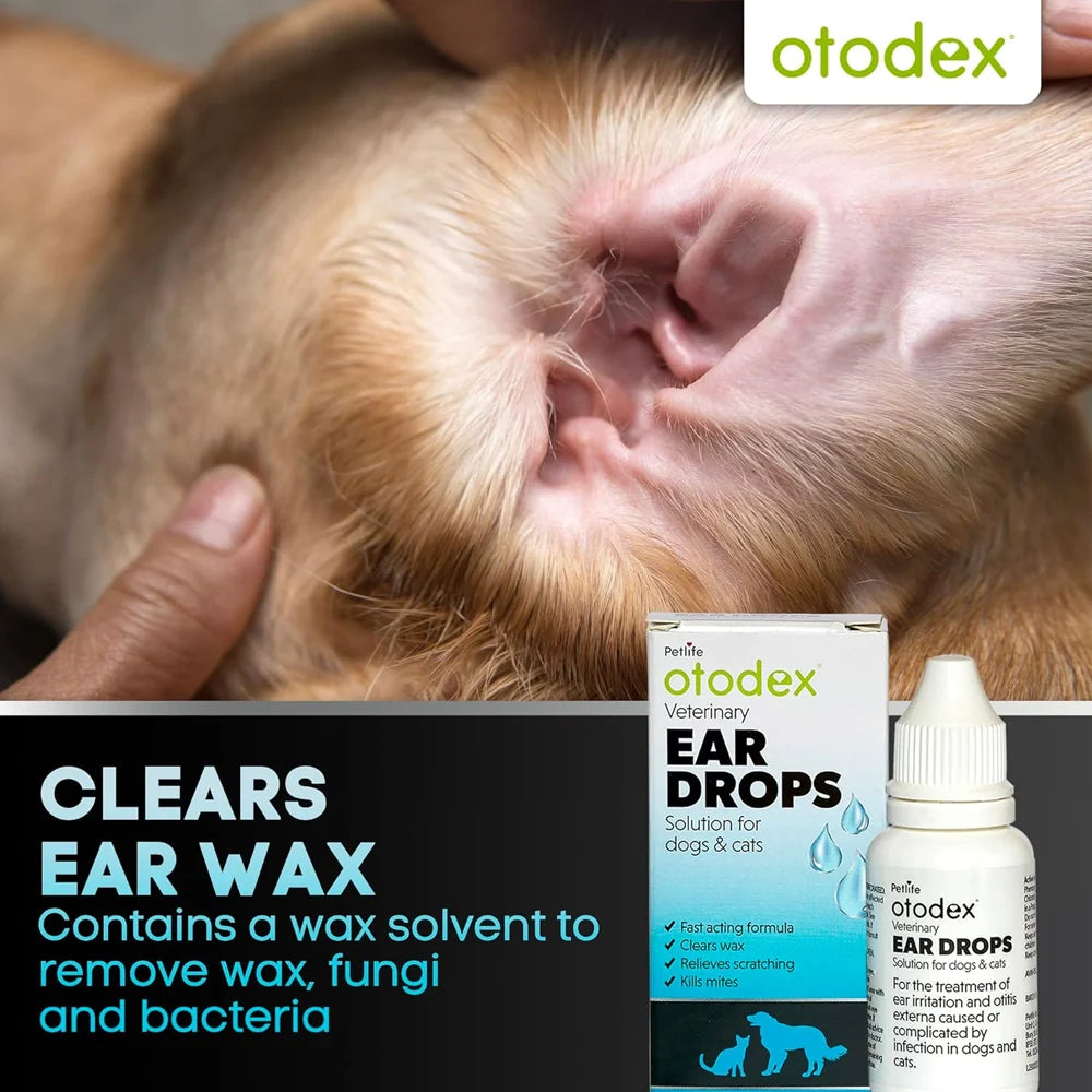 Otodex Eardrops 14ml - Valuepet.ie