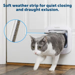 PetSafe Manual-Locking Cat Flap Brown