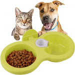 Plastic Pet Food and Water Bowl for Multiple pets