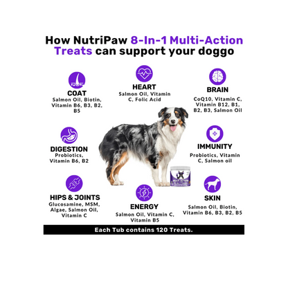 Nutripaw Multi-Action 8 in 1 Treats - Valuepet.ie