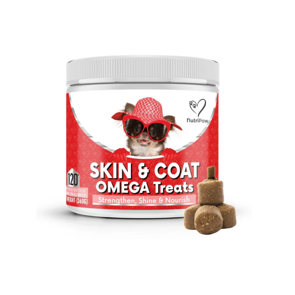 Nutripaw Skin and Coat Omega Treats - Valuepet.ie