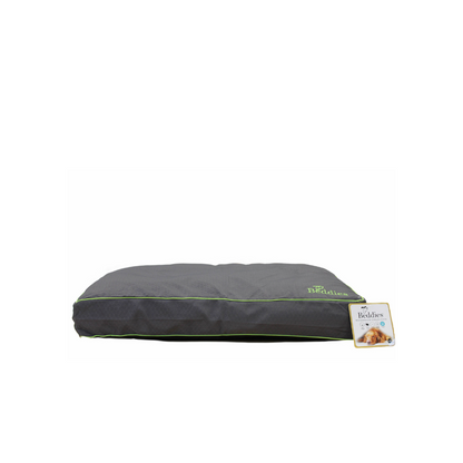Beddies Waterproof Dog Mattress -  Charcoal/Lime - Valuepet.ie