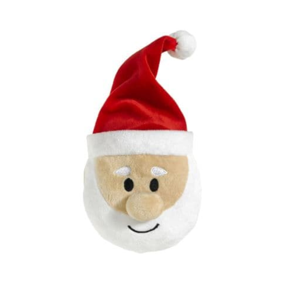 Good Boy Santa Head Soft Plush Dog Toy - Valuepet.ie