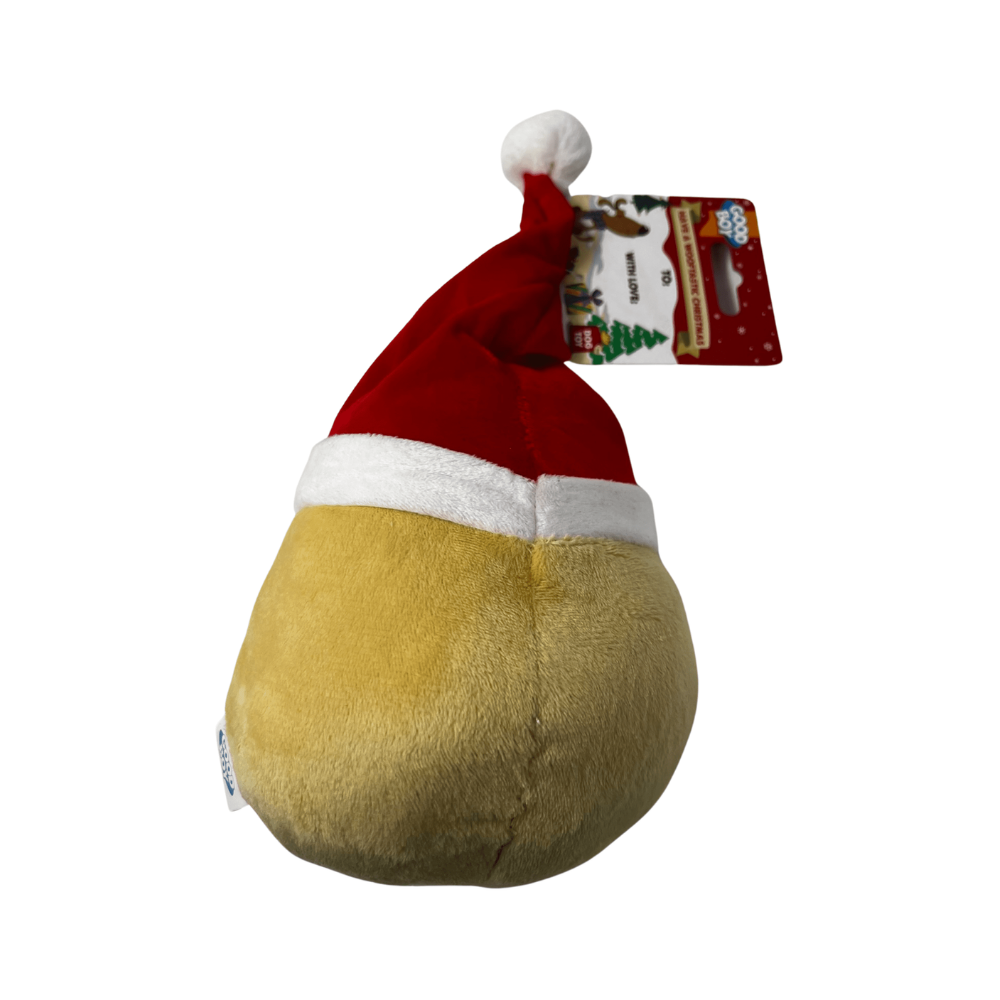 Good Boy Santa Head Soft Plush Dog Toy - Valuepet.ie