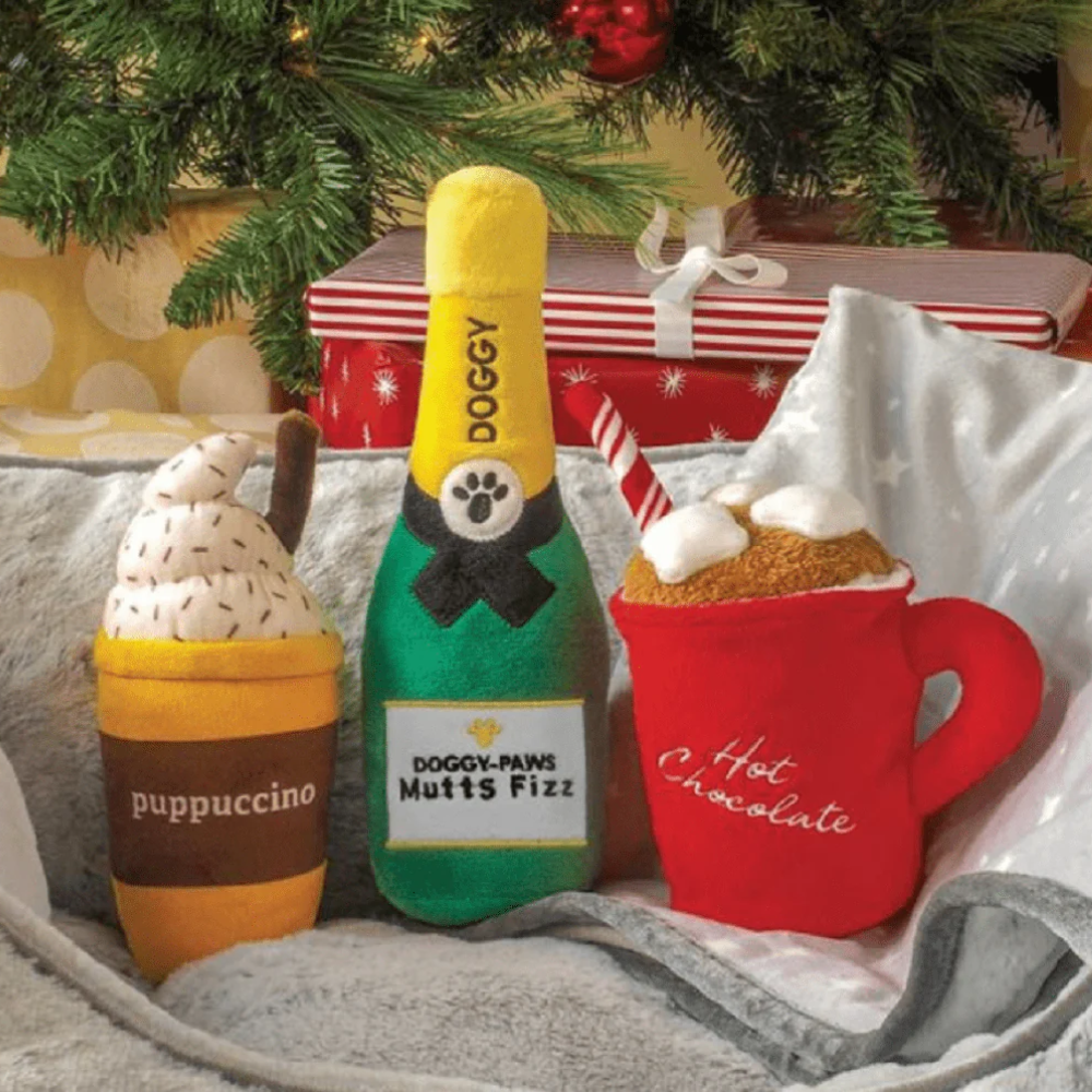 Mutts Fizz- Plush squeek toy - Valuepet.ie