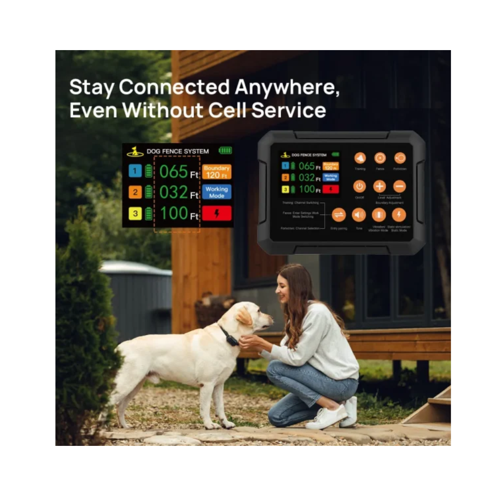 Pawguard F900Plus Wireless Dog Fence – 3-in-1 System with Training Features